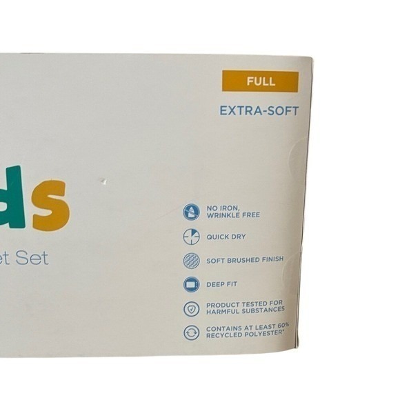 The Big One Kids Dinosaur Reversible Quilt Set Queen/Full & Full Sheets NWT - Picture 11 of 14